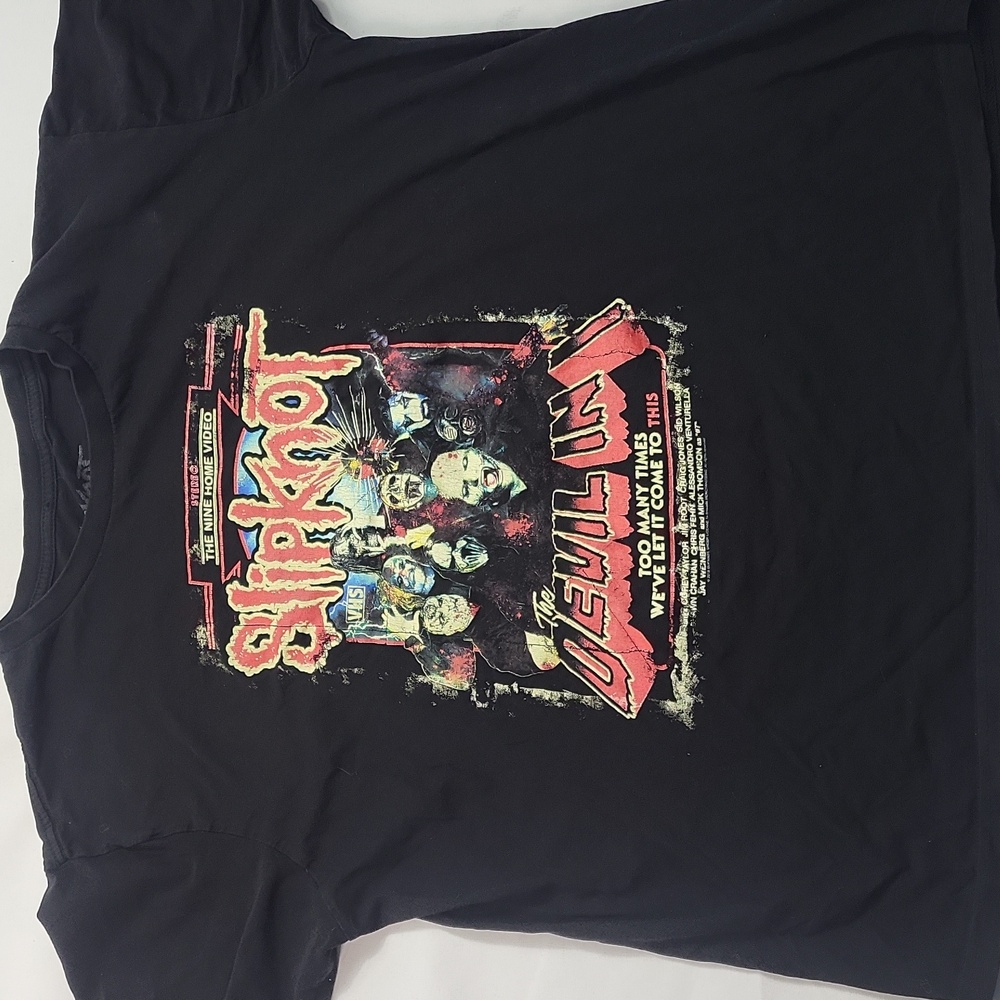 Slipknot Band T-Shirt, Large, Metal Music Tee